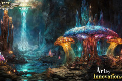 Fantasy Photograph of an Amazing Alien World