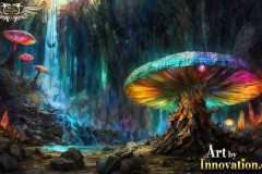 Fantasy Photograph of an Amazing Alien World