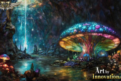 Fantasy Photograph of an Amazing Alien World