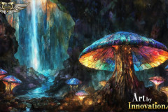 Fantasy Photograph of an Amazing Alien World