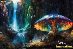 Fantasy Photograph of an Amazing Alien World