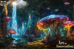 Fantasy Photograph of an Amazing Alien World