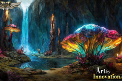 Fantasy Photograph of an Amazing Alien World