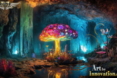 Fantasy Photograph of an Amazing Alien World