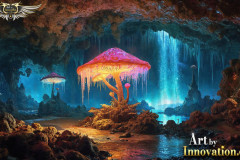 Fantasy Photograph of an Amazing Alien World