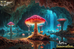 Fantasy Photograph of an Amazing Alien World