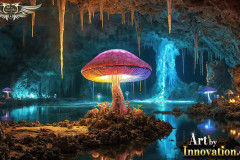 Fantasy Photograph of an Amazing Alien World