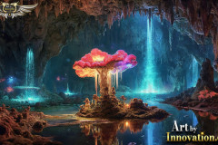 Fantasy Photograph of an Amazing Alien World