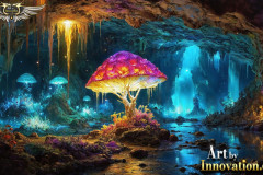 Fantasy Photograph of an Amazing Alien World