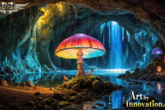 Fantasy Photograph of an Amazing Alien World