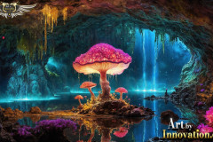 Fantasy Photograph of an Amazing Alien World