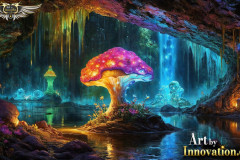 Fantasy Photograph of an Amazing Alien World