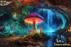 Fantasy Photograph of an Amazing Alien World