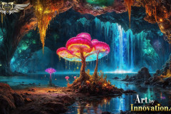 Fantasy Photograph of an Amazing Alien World