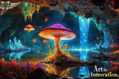 Fantasy Photograph of an Amazing Alien World