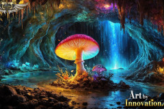 Fantasy Photograph of an Amazing Alien World