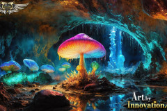 Fantasy Photograph of an Amazing Alien World