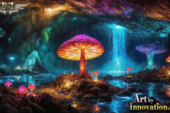 Fantasy Photograph of an Amazing Alien World