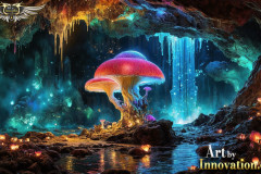 Fantasy Photograph of an Amazing Alien World