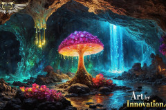 Fantasy Photograph of an Amazing Alien World