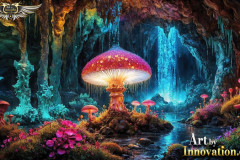 Fantasy Photograph of an Amazing Alien World