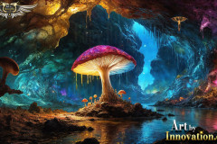 Fantasy Photograph of an Amazing Alien World