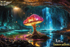 Fantasy Photograph of an Amazing Alien World