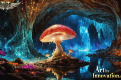 Fantasy Photograph of an Amazing Alien World