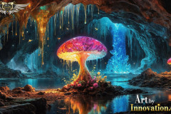 Fantasy Photograph of an Amazing Alien World