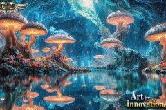 Fantasy Photograph of an Amazing Alien World