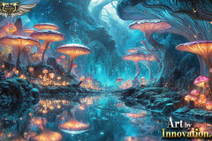 Fantasy Photograph of an Amazing Alien World