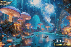 Fantasy Photograph of an Amazing Alien World