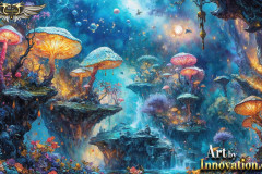 Fantasy Photograph of an Amazing Alien World