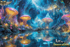 Fantasy Photograph of an Amazing Alien World