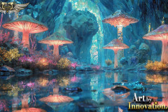 Fantasy Photograph of an Amazing Alien World