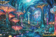 Fantasy Photograph of an Amazing Alien World