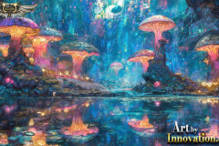 Fantasy Photograph of an Amazing Alien World