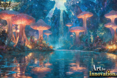 Fantasy Photograph of an Amazing Alien World