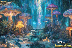 Fantasy Photograph of an Amazing Alien World