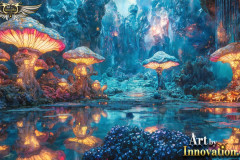 Fantasy Photograph of an Amazing Alien World