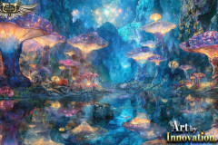 Fantasy Photograph of an Amazing Alien World