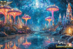 Fantasy Photograph of an Amazing Alien World