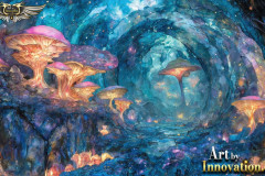 Fantasy Photograph of an Amazing Alien World