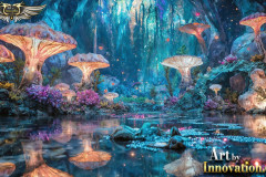 Fantasy Photograph of an Amazing Alien World