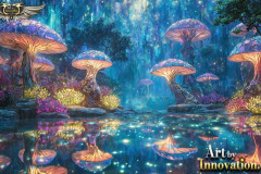 Fantasy Photograph of an Amazing Alien World