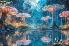 Fantasy Photograph of an Amazing Alien World