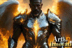 Male Angels from Above,handsome & sexy men,fantasy wings,brought to life through the magic of AI