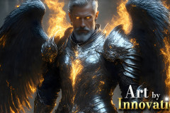 Male Angels from Above,handsome & sexy men,fantasy wings,brought to life through the magic of AI