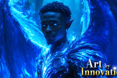 Male Angels from Above,handsome & sexy men,fantasy wings,brought to life through the magic of AI