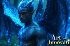 Male Angels from Above,handsome & sexy men,fantasy wings,brought to life through the magic of AI
